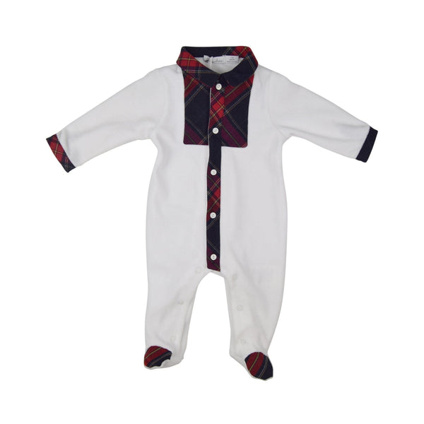 Tartan clearance baby grow