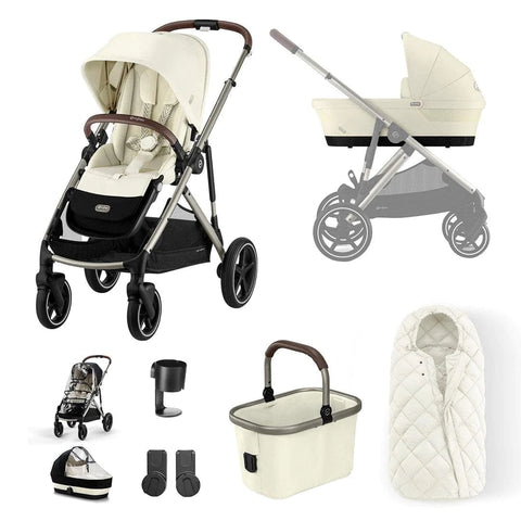 Cybex Gazelle S - Essential Bundle - Seashell Beige