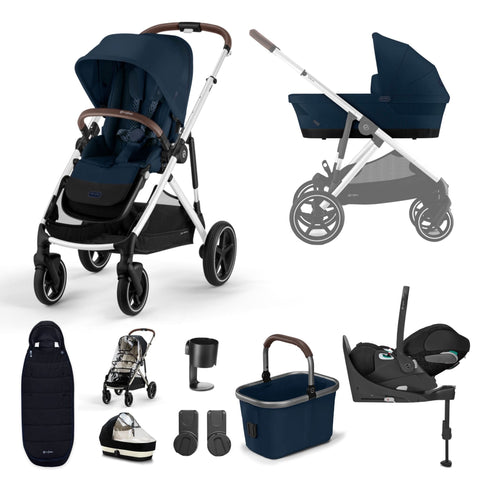 Cybex Gazelle S - Luxury Cloud T Bundle - Ocean Blue