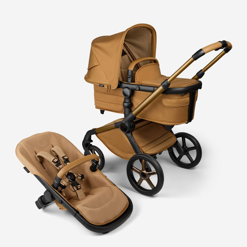 Bugaboo Fox 5 Noir  LIMITED EDITION- Amber Glow