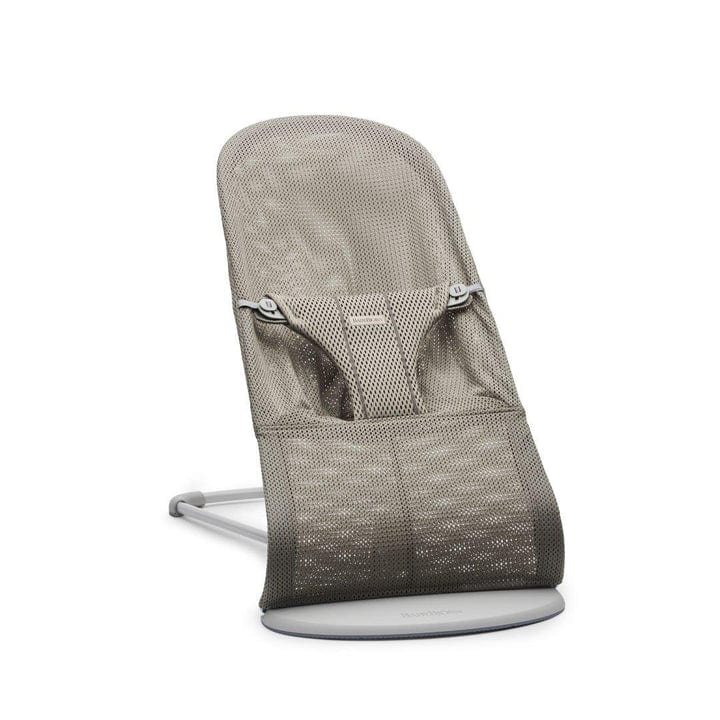 Baby Björn Baby Bouncers & Rockers BabyBjorn Bliss Bouncer - Grey/Beige Mesh