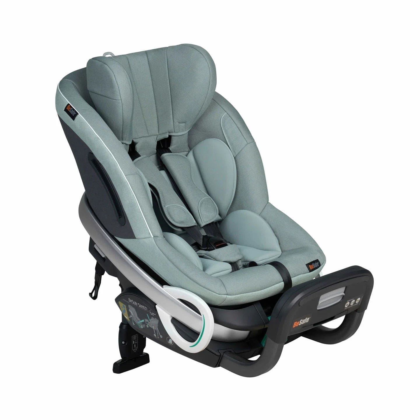 BeSafe Car Seat Sea Green Melange BeSafe Stretch Car Seat