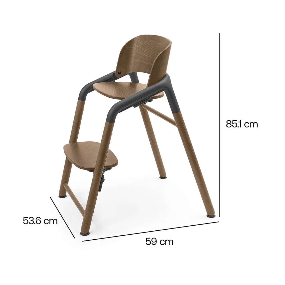 Bugaboo Highchair Bugaboo Giraffe Highchair - Warm Wood/Grey