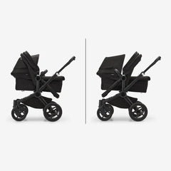 Bugaboo Prams & Pushchairs Bugaboo Donkey5 Duo - Midnight Black