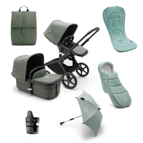 Bugaboo Prams & Pushchairs Bugaboo Fox 5 Complete Bundle - Forest Green