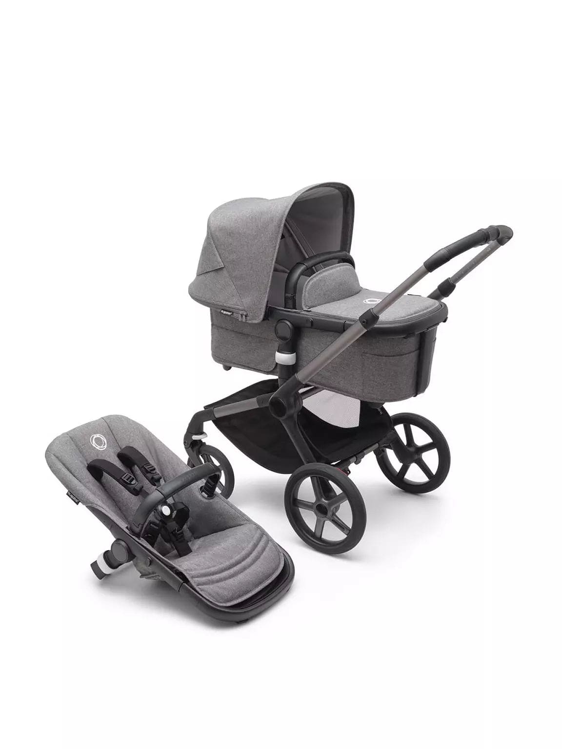 Bugaboo Prams & Pushchairs Bugaboo Fox 5 - Grey Melange