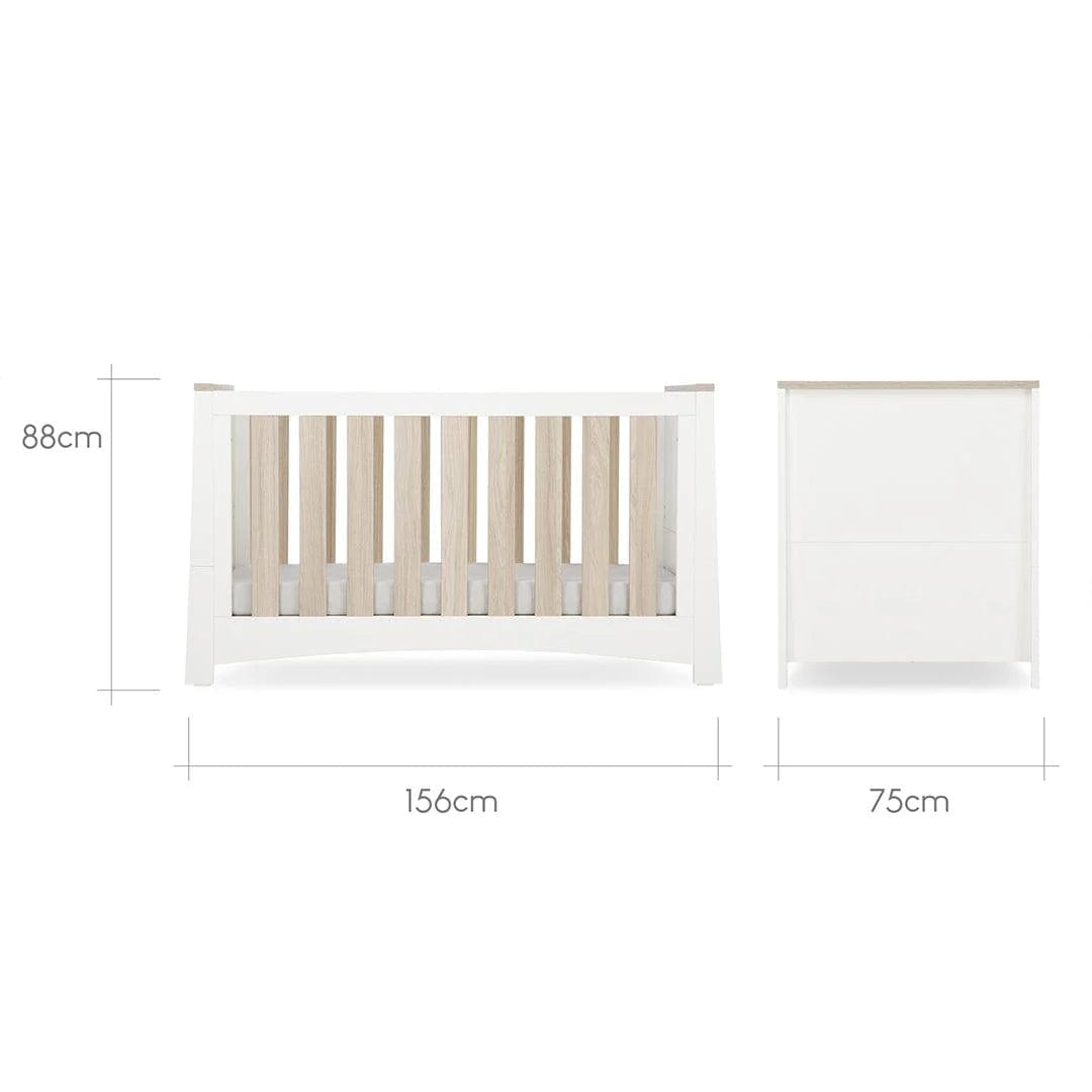 Cuddleco Cot & Cot Bed CuddleCo Ada CotBed - White/Ash