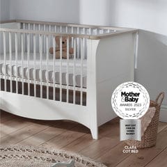 Cuddleco Cot & Cot Bed CuddleCo Clara CotBed - White/Ash