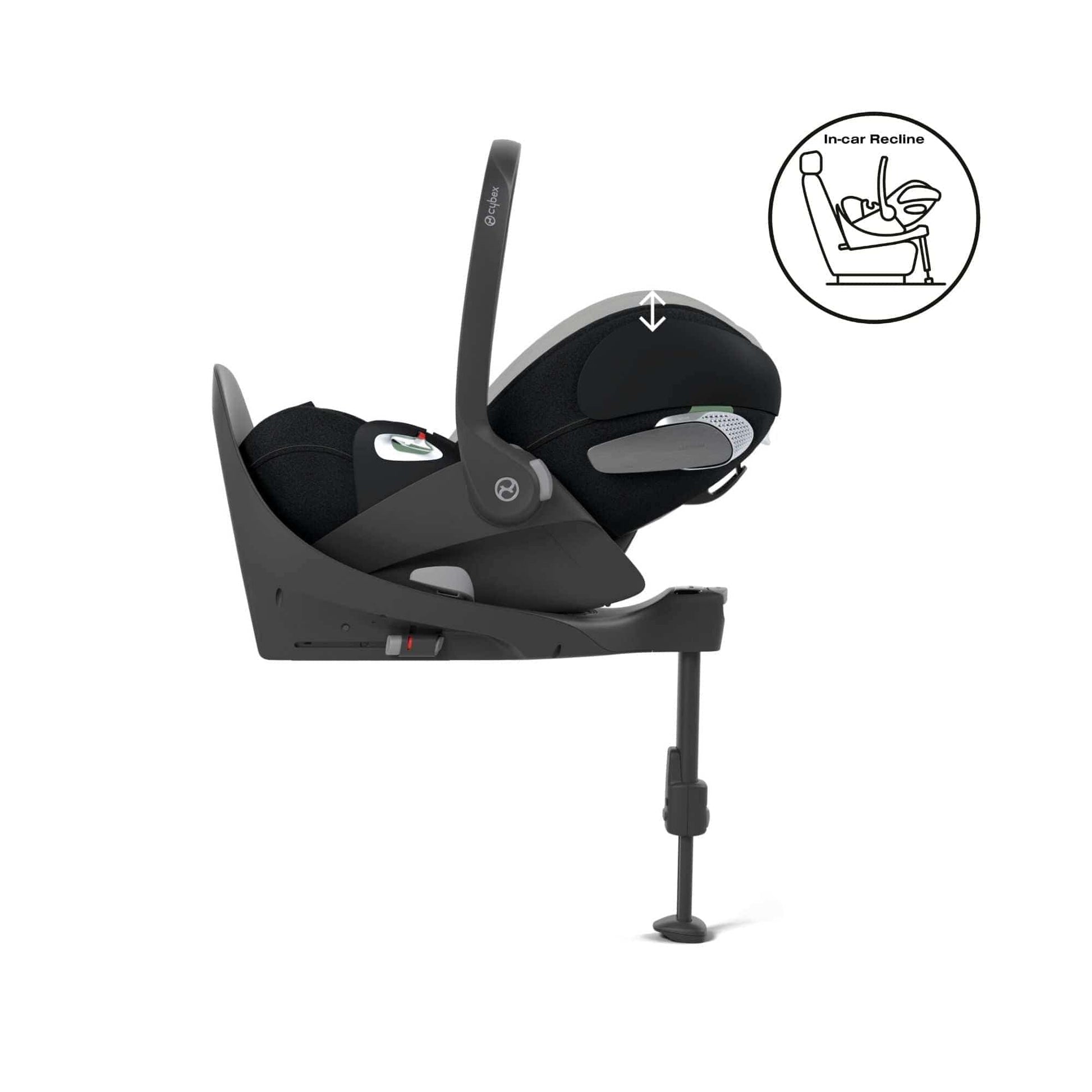 Cybex Car Seat Cybex Cloud T Car Seat - Sepia Black Plus