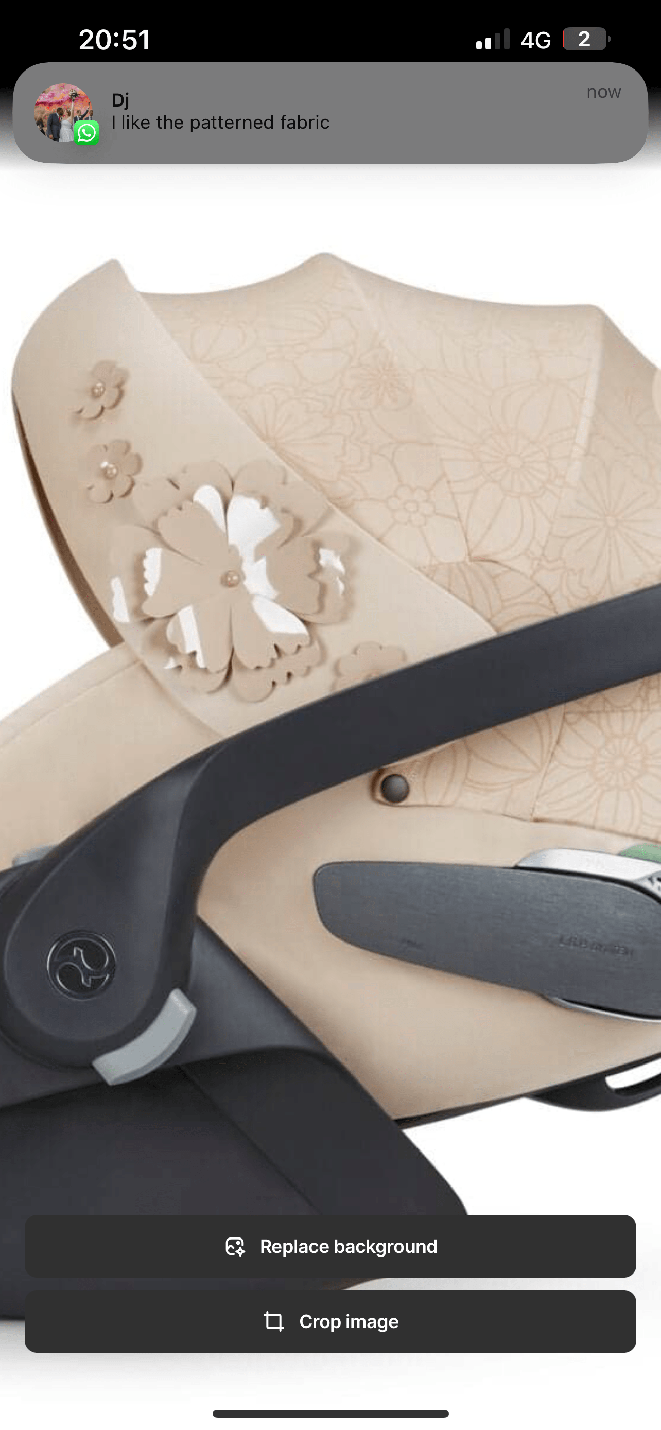 Cybex Car Seat Cybex Cloud T Car Seat - Simply Flowers Beige