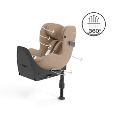 Cybex Car Seat Cybex Sirona T Cosy Beige +