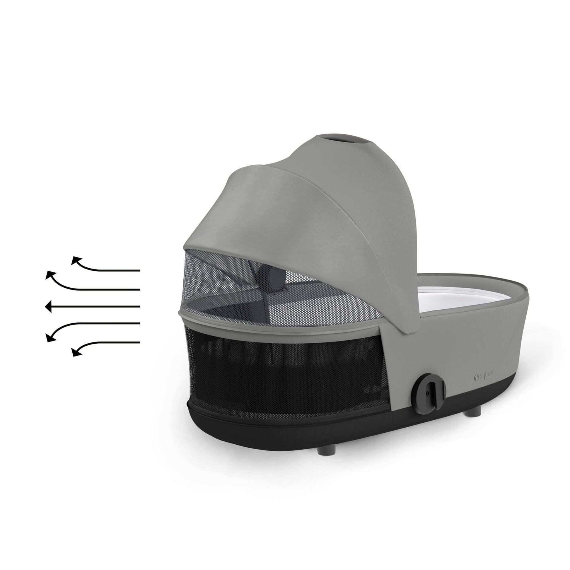 Cybex Carrycot Cybex Mios Lux Carrycot - Mirage Grey