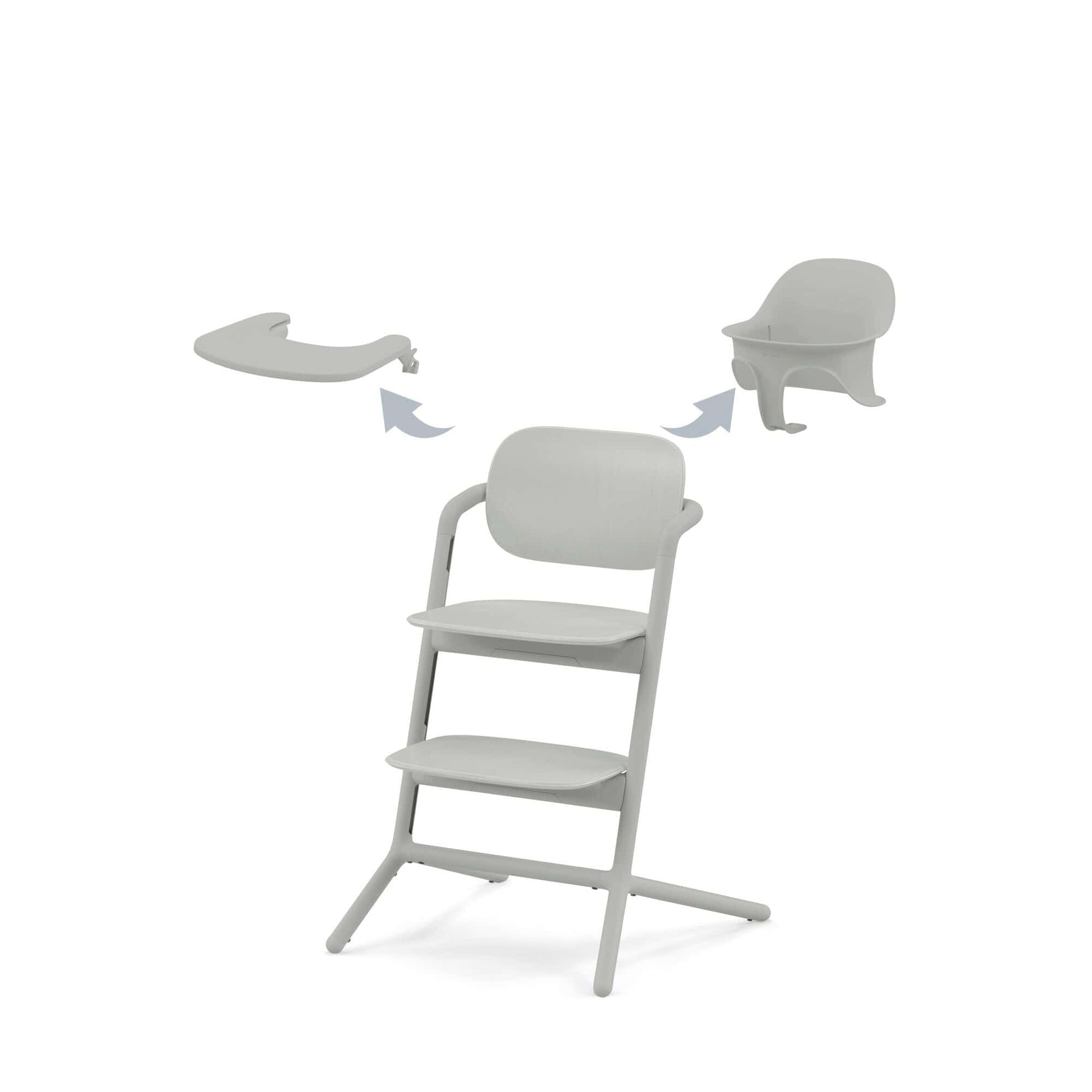 Cybex Highchair Suede Grey Cybex LEMO 3-in-1 Highchair Set