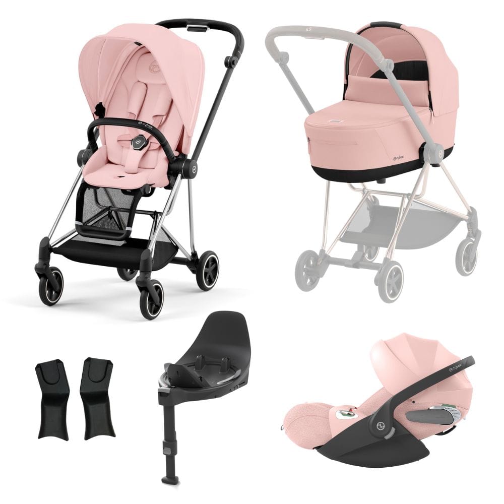 Cybex Prams & Pushchairs Peachy Pink Cybex Mios Chrome │ Black