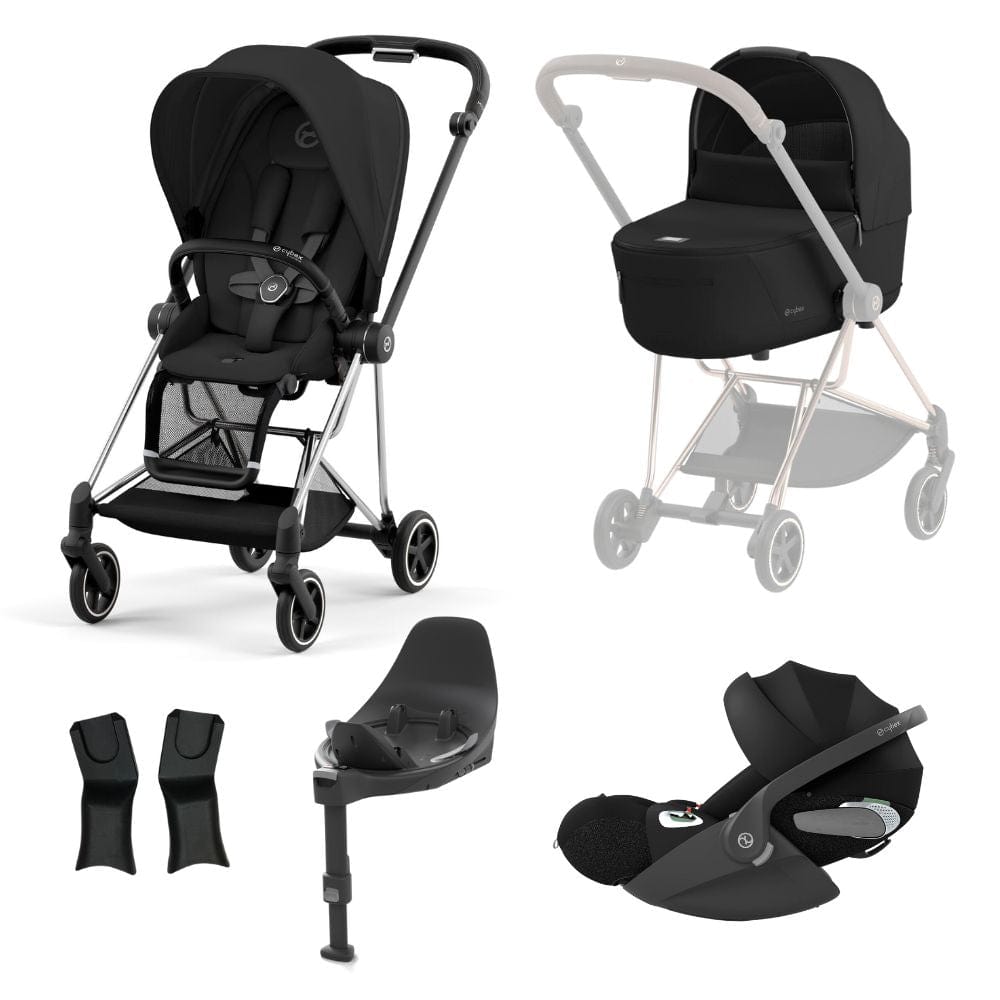 Cybex Prams & Pushchairs Sepia Black Cybex Mios Chrome │ Black