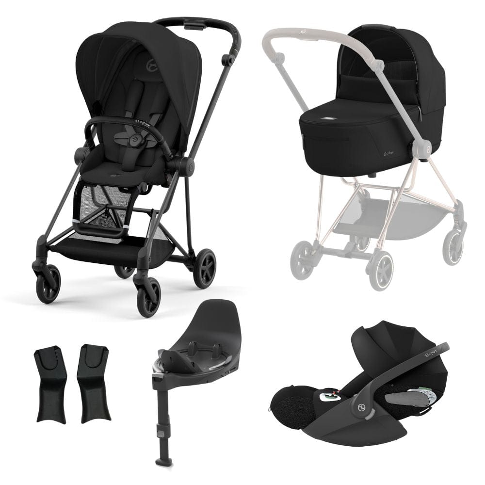 Cybex Prams & Pushchairs Sepia Black Cybex Mios Matt Black