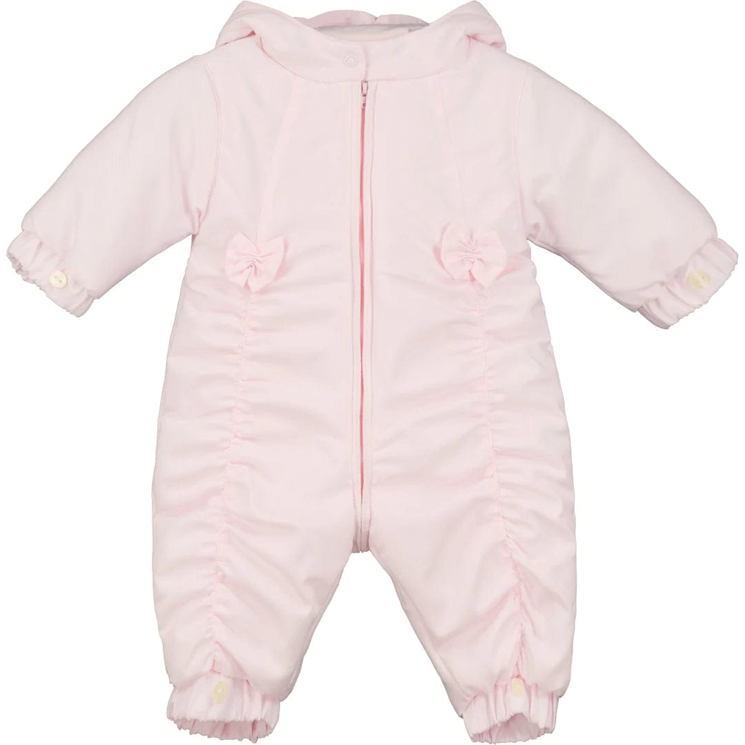 Emile et Rose Snowsuit Emile Et Rose 'Estelle' Pramsuit with Mittens & Booties