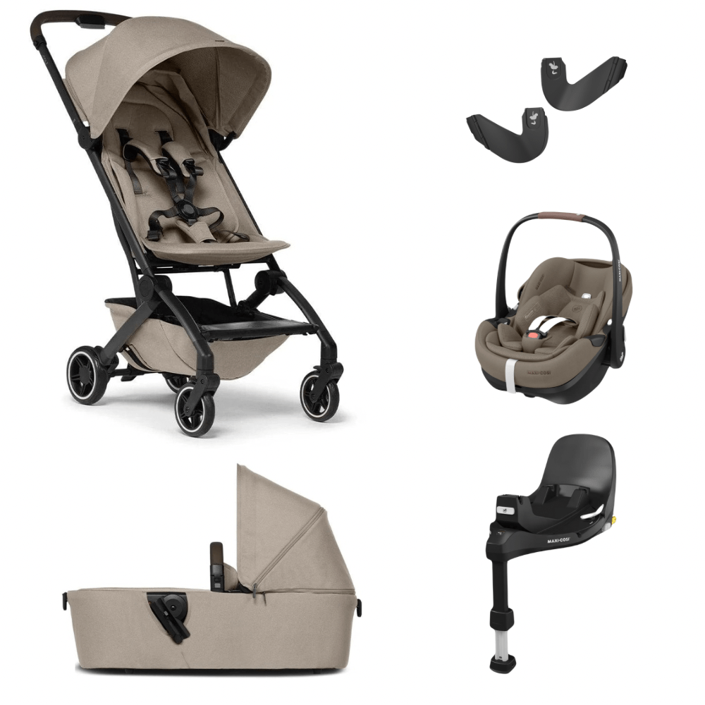 Joolz Prams & Pushchairs Sandy Taupe Joolz Aer+ and Maxi Cosi Pebble 360 Pro2 Bundle