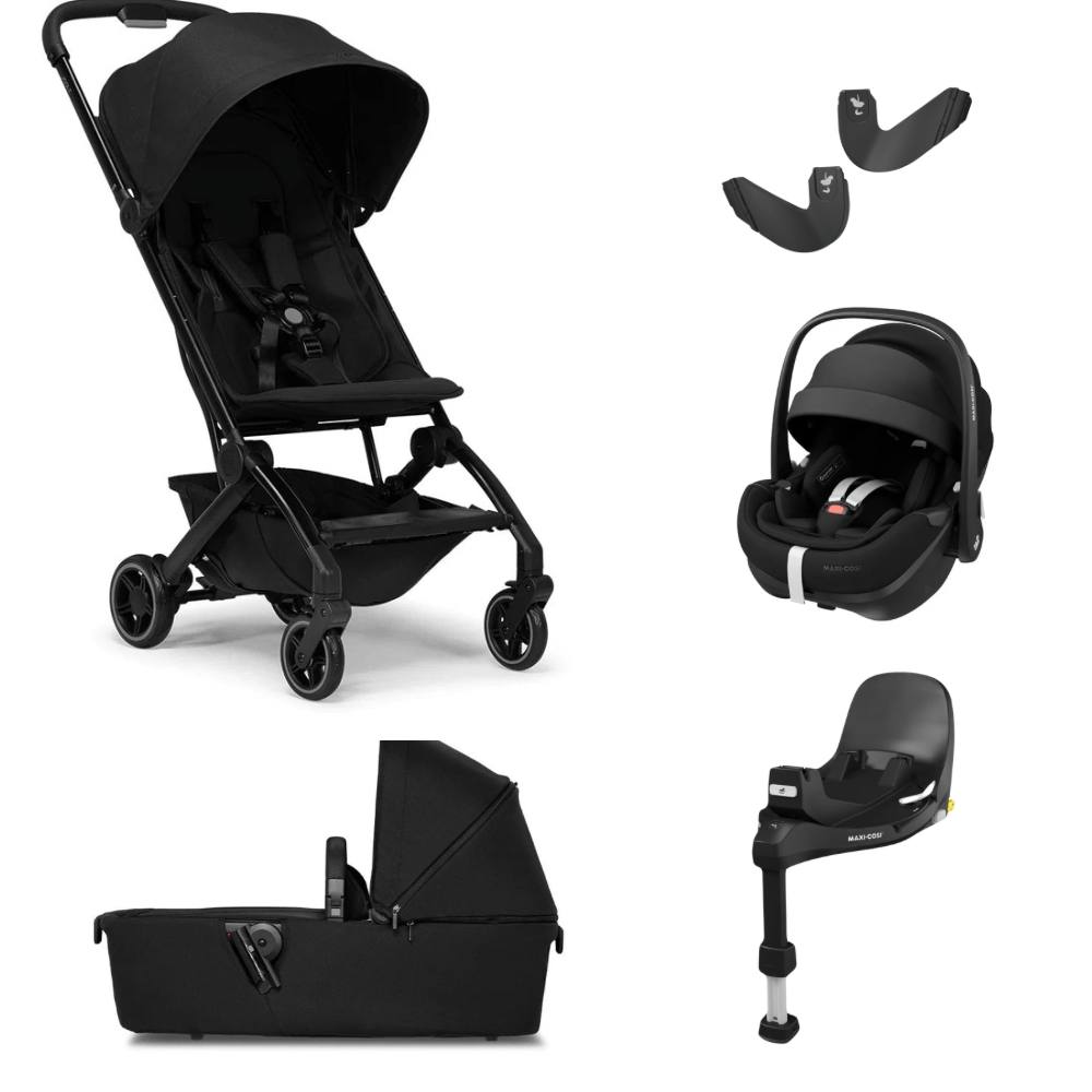 Joolz Prams & Pushchairs Space Black Joolz Aer+ and Maxi Cosi Pebble 360 Pro2 Bundle