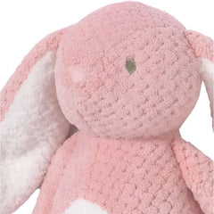 Mamas & Papas Soft Toy Mayoral Pink Baby Bunny Rattle