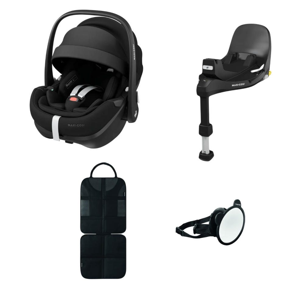 Maxi Cosi Black Maxi Cosi Pebble 360 Pro2 Complete Bundle