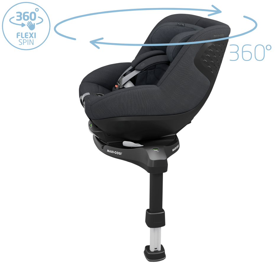 Maxi-Cosi Car Seat Authentic Graphite Maxi Cosi Pearl 360 Pro Car Seat - Authentic Graphite