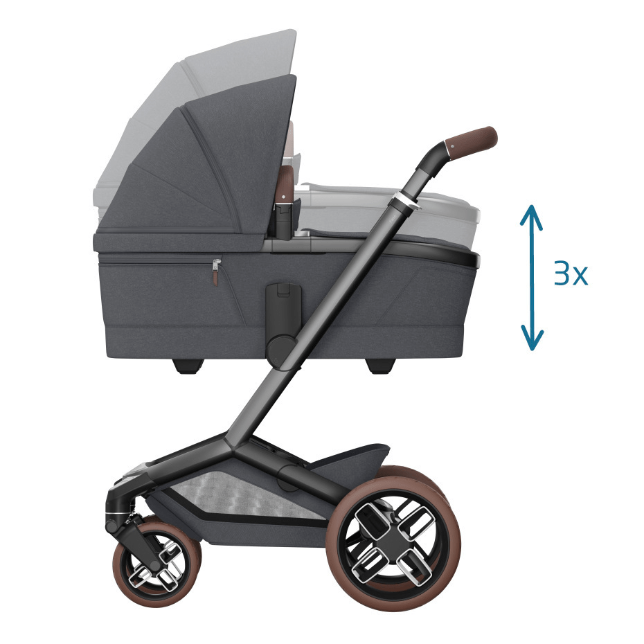 Maxi Cosi Carry Cot Pre Order - January Maxi Cosi Fame Carrycot - Twilic Graphite