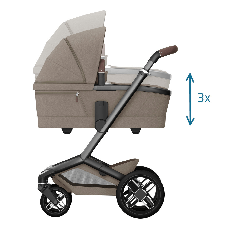 Maxi Cosi Carry Cot Pre Order - January Maxi Cosi Fame Carrycot - Twilic Truffle