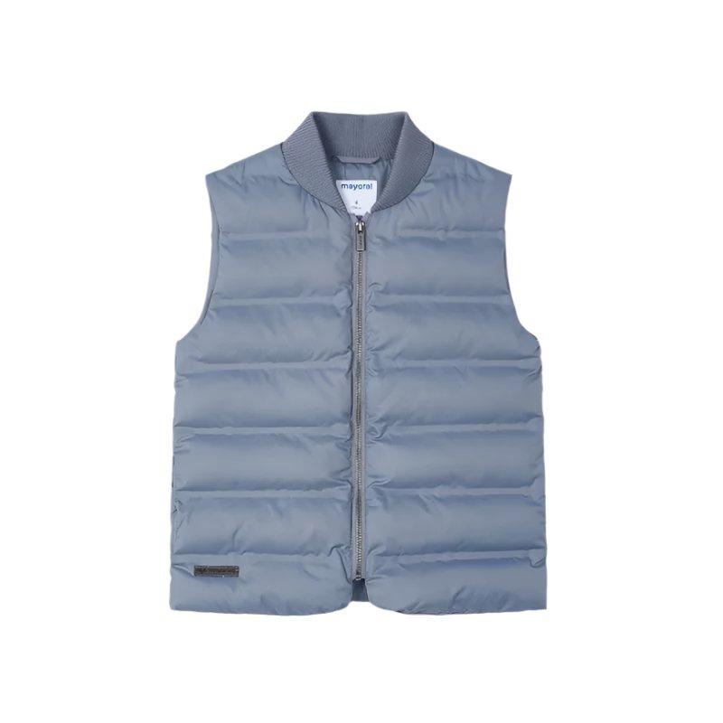 Mayoral Body Warmer Mayoral Boys Padded Steel Blue Body Warmer