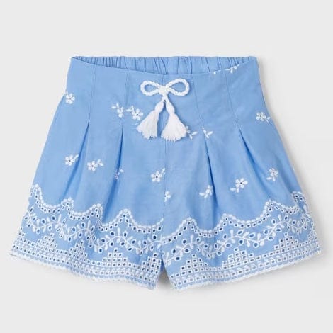 Mayoral Dress Mayoral Blue Embroidery Skort