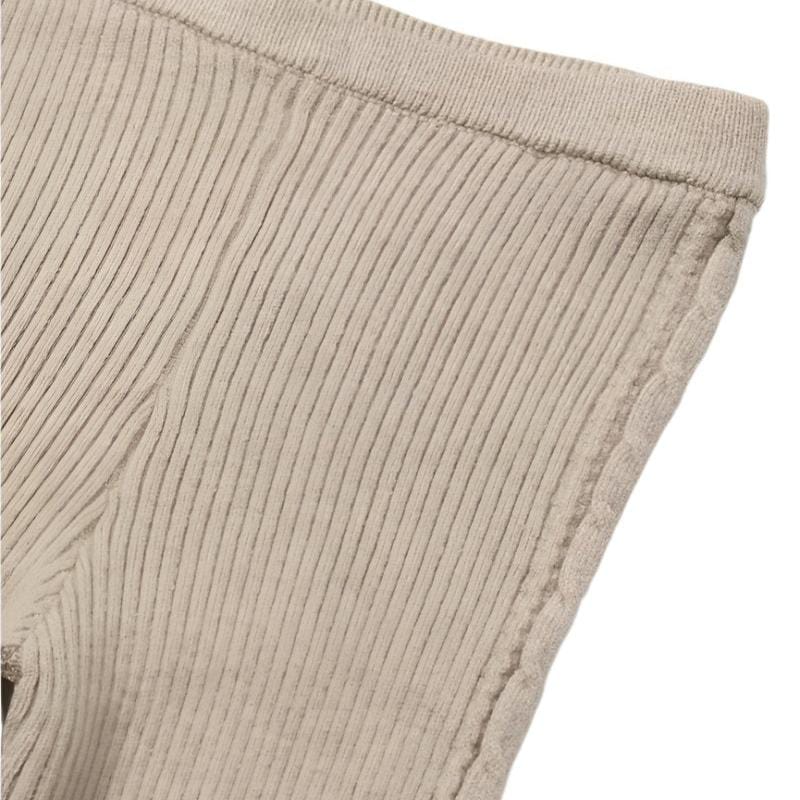 Mayoral Leggings Mayoral Baby Tricot Leggings - Beige