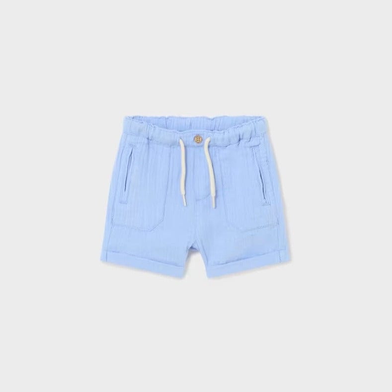 Mayoral Shorts Mayoral Baby Blue Bermuda Shorts