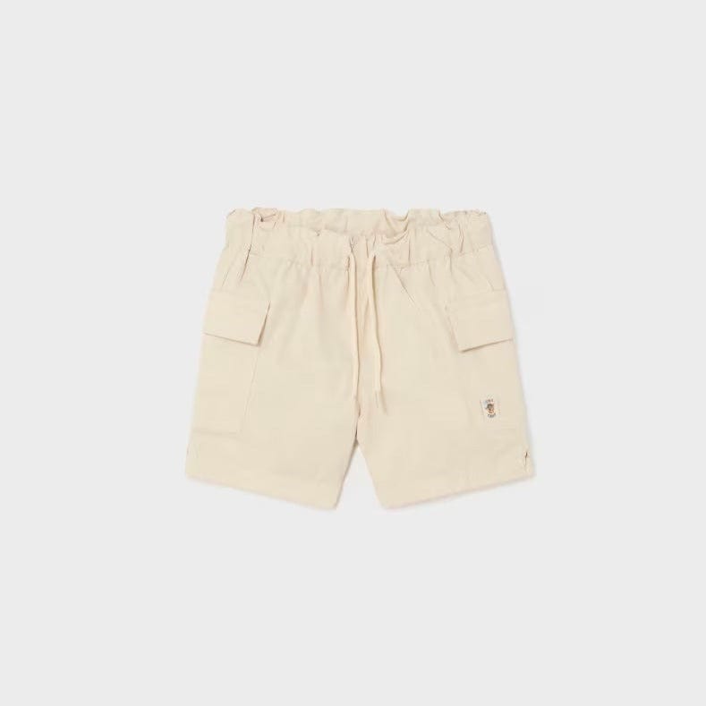 Mayoral Shorts Mayoral Beige Bermuda Cargo Shorts