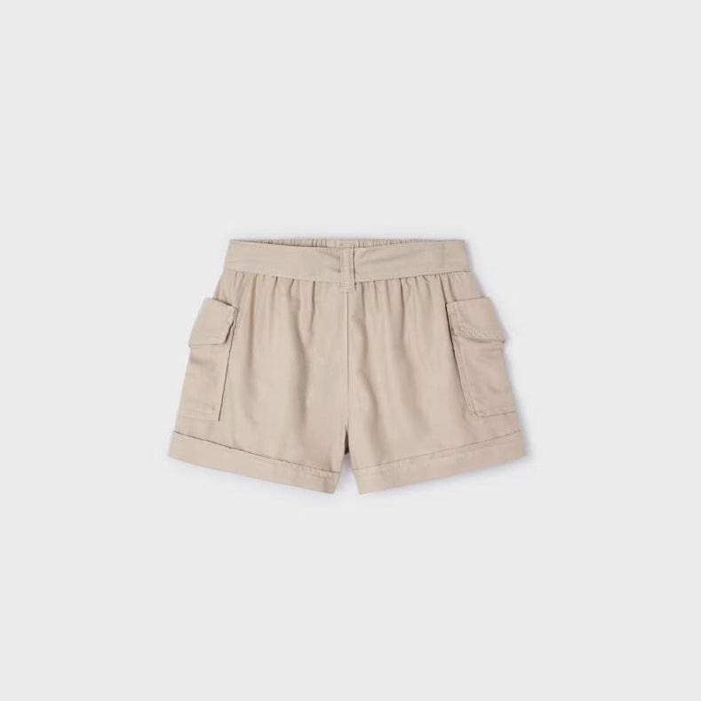 Mayoral Shorts Mayoral Beige Shorts with Pockets