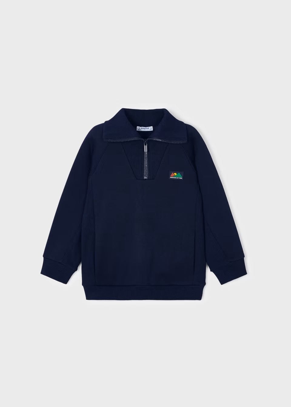 Mayoral Sweatshirt Mayoral Navy Half Zip Sweatshirt