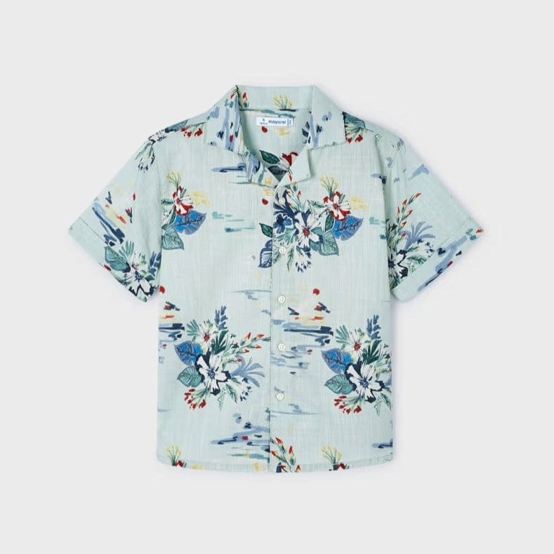 Mayoral Top Mayoral Mint Hawai Shirt