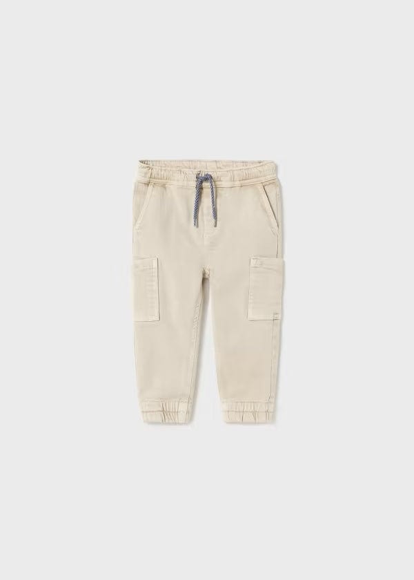 Mayoral Trousers Mayoral Baby Boys Beige Trousers