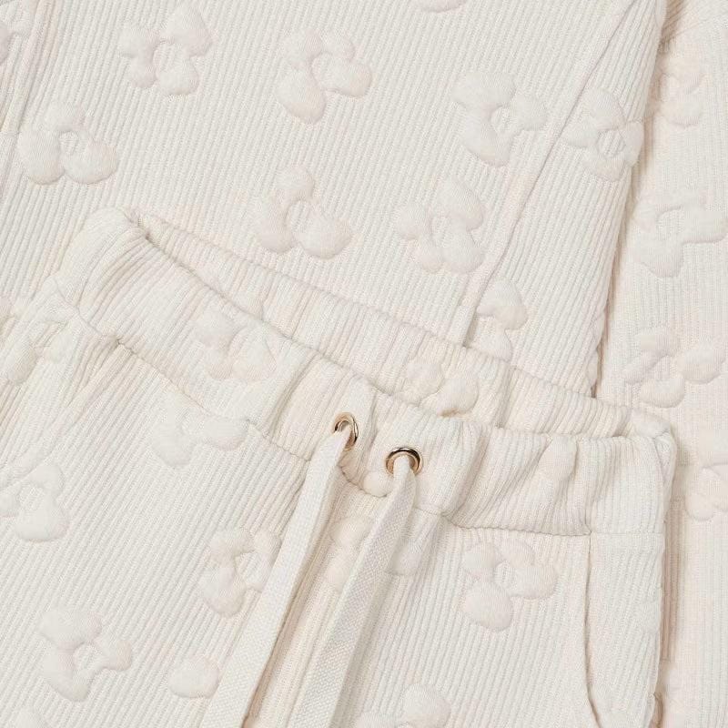 Mayoral Two piece set Mayoral Cream 2 Piece Quilted Tracksuit