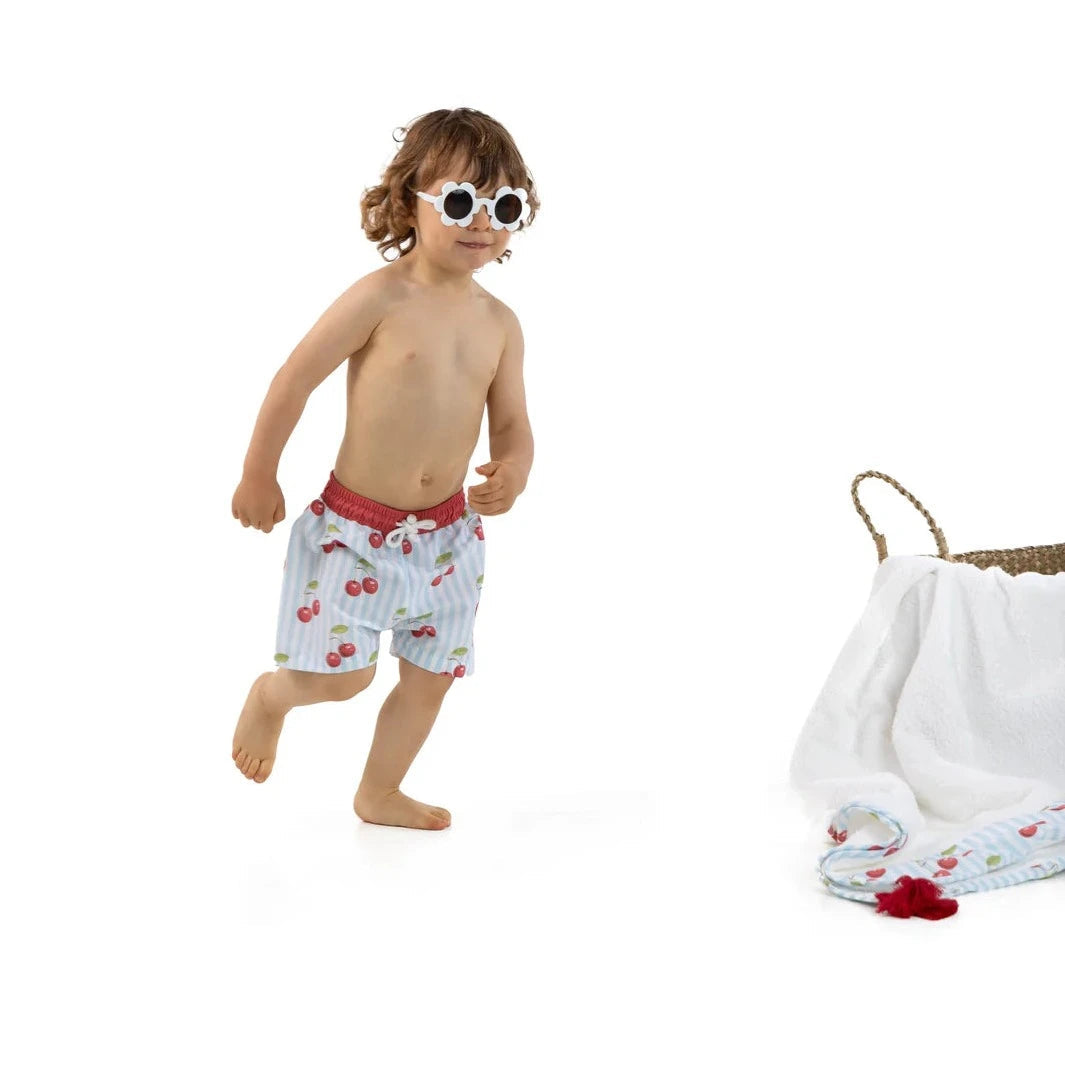 Meia Pata Swim Trunks Meia Pata Boys Cherries Swim Shorts