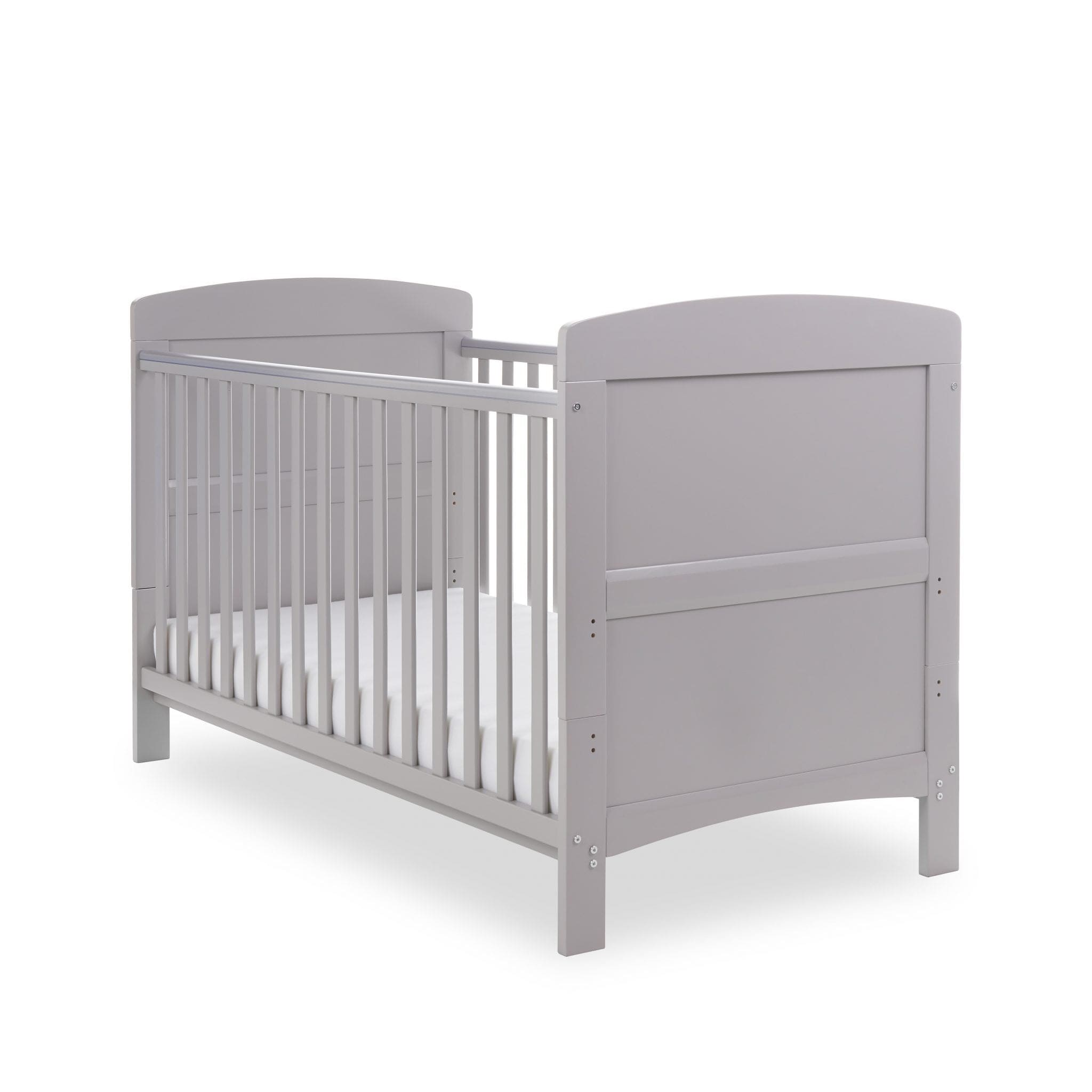 Obaby Cot & Cot Bed OBABY Warm Grey Grace Cot Bed - Direct Delivery