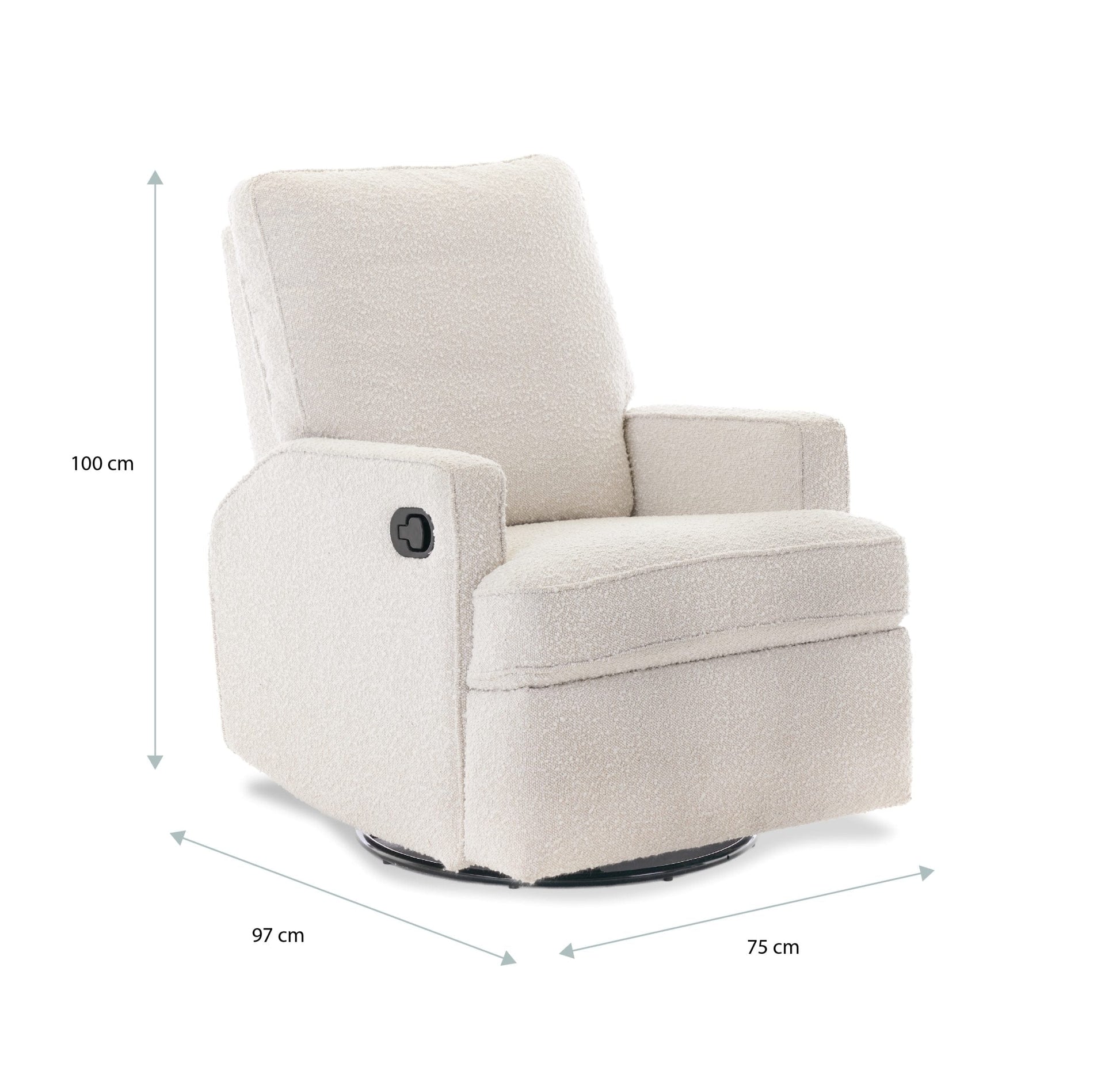 Obaby Nursery Furniture Obaby Madison Swivel Glider Recliner Chair