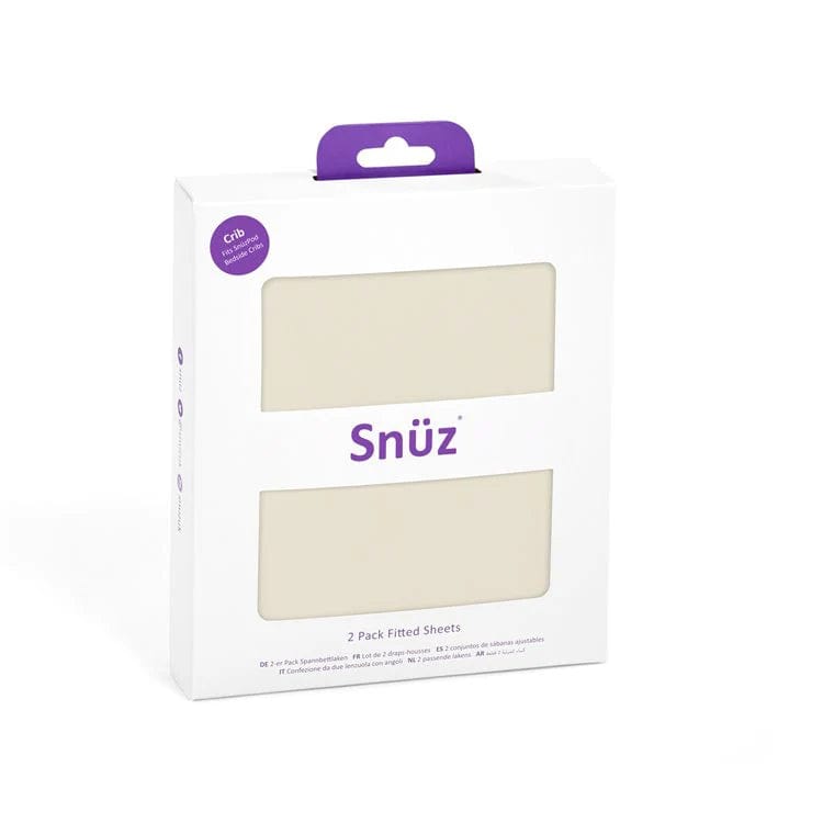 Snuz Bedding Snuzpod / Studio 2 Pack Linen Fitted Sheets