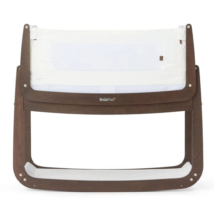 Snuz Moses Baskets & Cribs Ebony Snuzpod⁴  Bedside Crib  Natural Edit