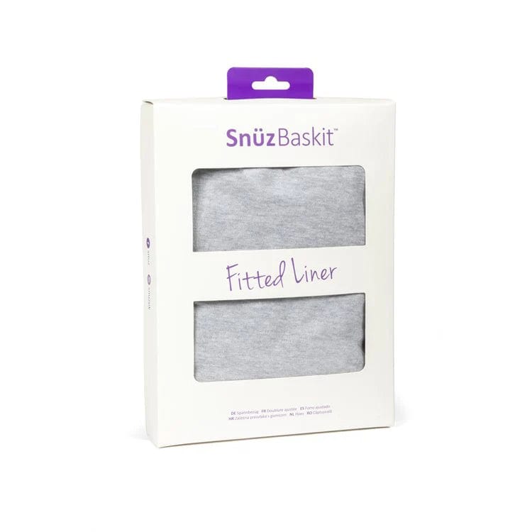 Snuz Moses Baskets & Cribs Light Grey Marl Snuz Baskit Liner