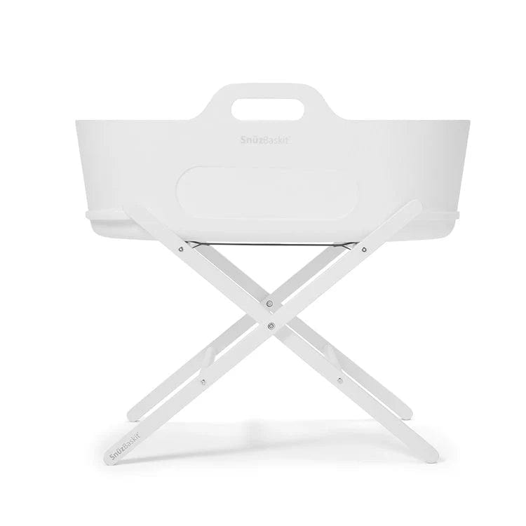 Snuz Moses Baskets & Cribs White/White Stand SnuzBaskit Moses Basket & Stand