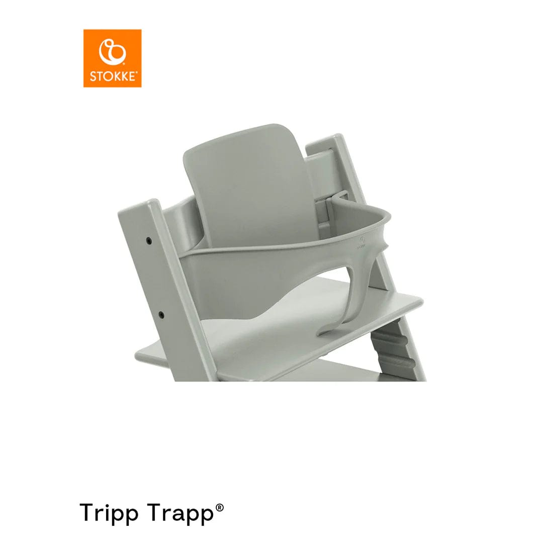 Stokke High Chair & Booster Seats Glacier Green / With Engraving Stokke Tripp Trapp and Babyset Set Bundle