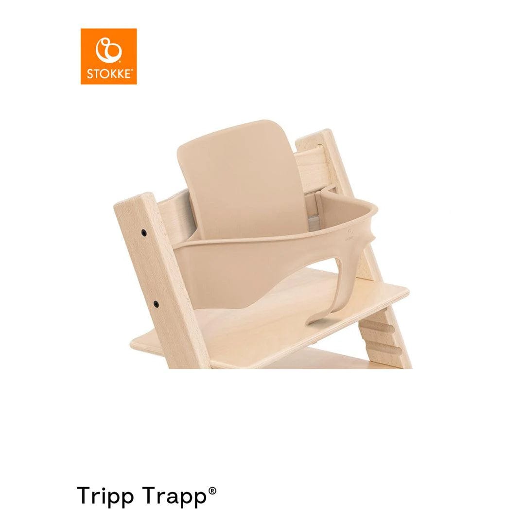 Stokke High Chair & Booster Seats Natural / With Engraving Stokke Tripp Trapp and Babyset Set Bundle