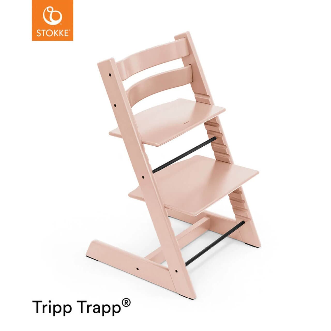 Stokke High Chair & Booster Seats Stokke Tripp Trapp Chair - Serene Pink