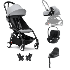 Stokke Pram & Car Seat Bundles Stone Grey Stokke YoYo3 0+, 6+ & Cybex Cloud T+ Bundle