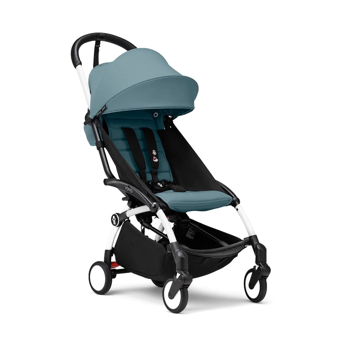 Stokke Prams White / Aqua Stokke YOYO³ 6+